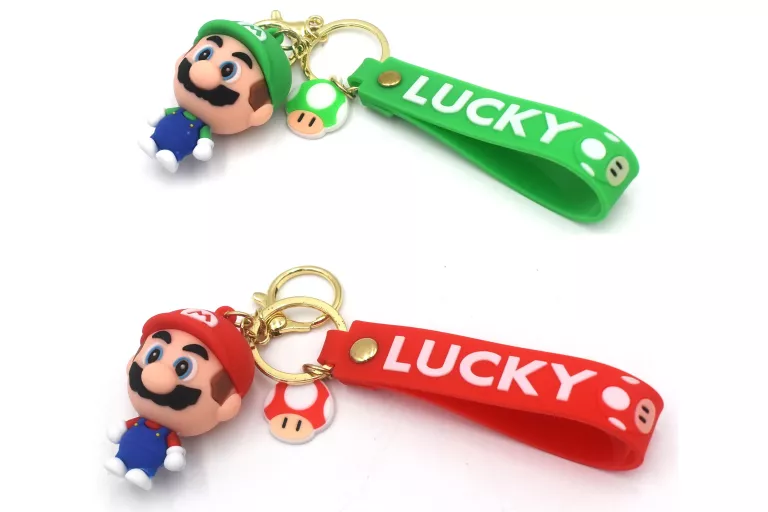 BRELOK BRELOCZEK SUPER MARIO/LUIGI DO KLUCZY GADŻET DLA CHŁOPCA