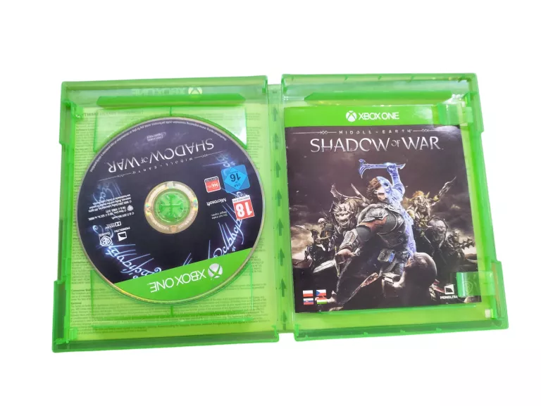 GRA NA XBOX ONE MIDDLE EARTH SHADOW OF WAR ŚRÓDZIEMIE CIEŃ WOJNY