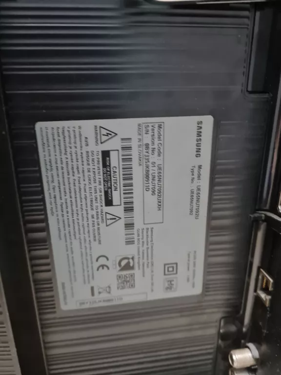 TELEWIZOR LED SAMSUNG UE65NU7092 65 CALI 4K UHD