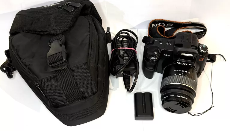 APARAT SONY ALPHA 200 ZESTAW