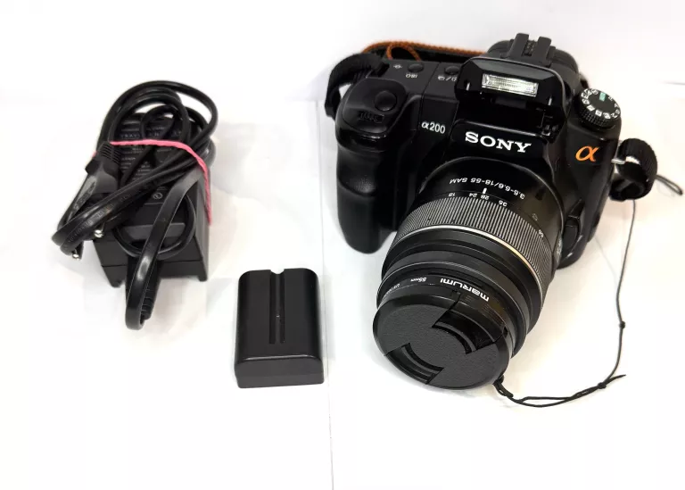 APARAT SONY ALPHA 200 ZESTAW