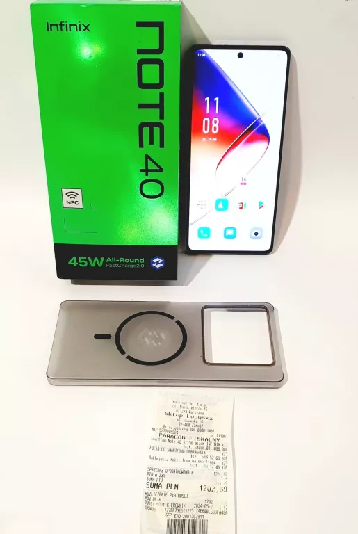 INFINIX NOTE 40 256GB/8GB GWAR.