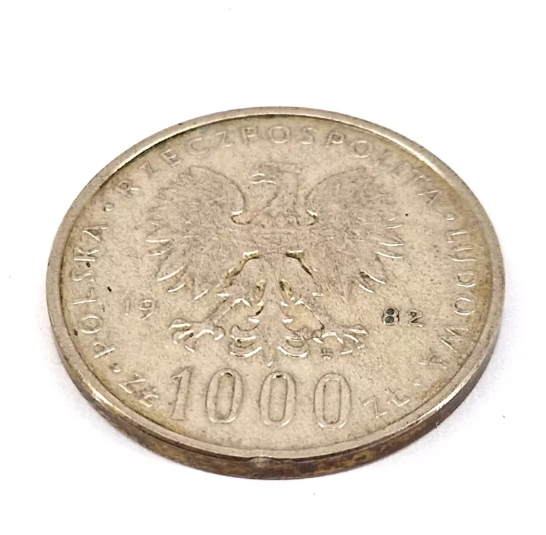 SREBRNA MONETA 1000ZŁ 1982R. AG 625
