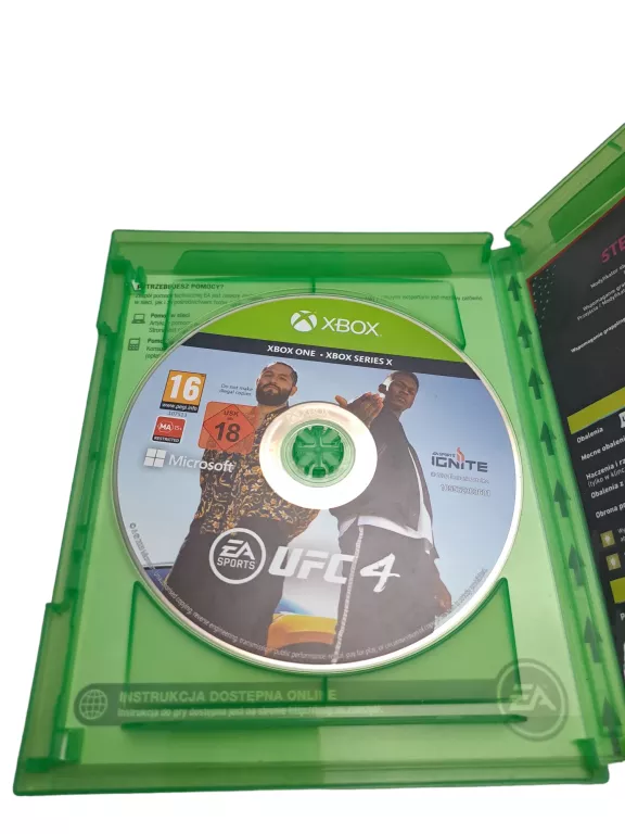 GRA NA XBOX ONE SERIES X UFC 4