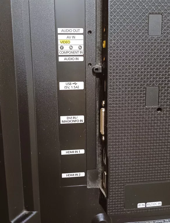 MONITOR PRZEMYSŁOWY SAMSUNG DC40E 40" BEZ PILOTA
