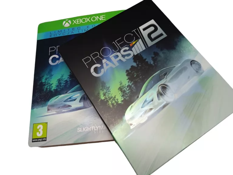 PROJECT CARS 2 STEELBOOK EDYCJA LIMITOWANA XBOX ONE