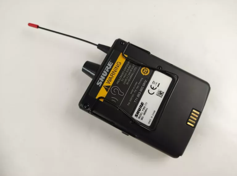 BEZPRZEWODOWY ODSŁUCH SHURE PSM300 + P3RA + MIKROFON JTS TM-929
