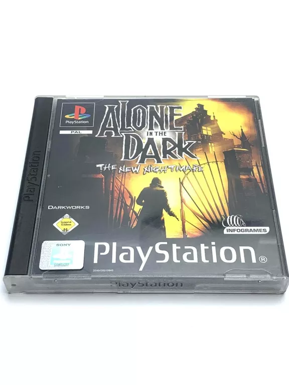 GRA ALONE IN THE DARK THE NEW NIGHTMARE // PS1 // STAN IDEALNY!