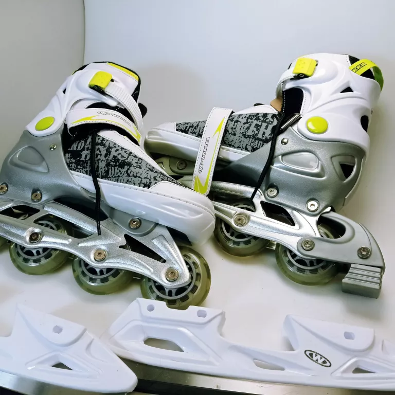 ROLKI 2W1 ŁYŻWOROLKI WORKER NAARE 2W1 M (37-40) JAK NOWE !!