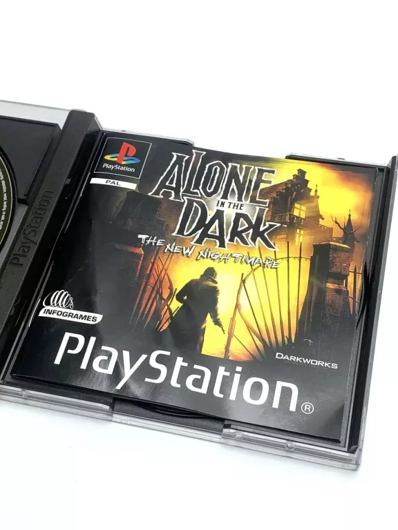 GRA ALONE IN THE DARK THE NEW NIGHTMARE // PS1 // STAN IDEALNY!