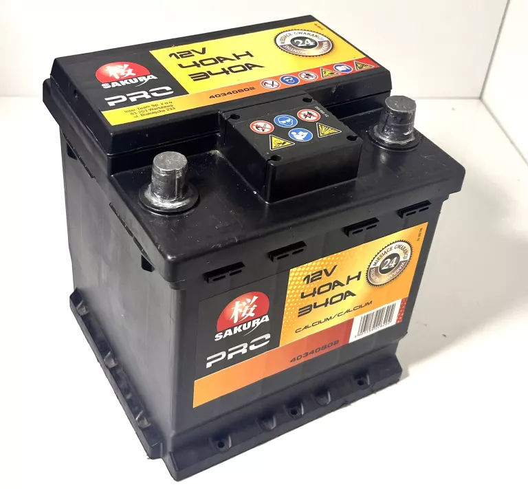 AKUMULATOR SAKURA PRO 12V 40AH 340A