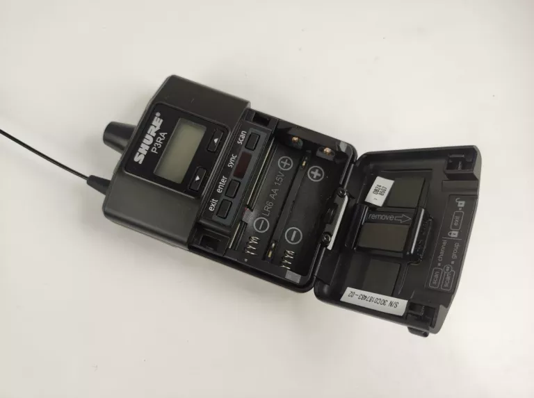 BEZPRZEWODOWY ODSŁUCH SHURE PSM300 + P3RA + MIKROFON JTS TM-929
