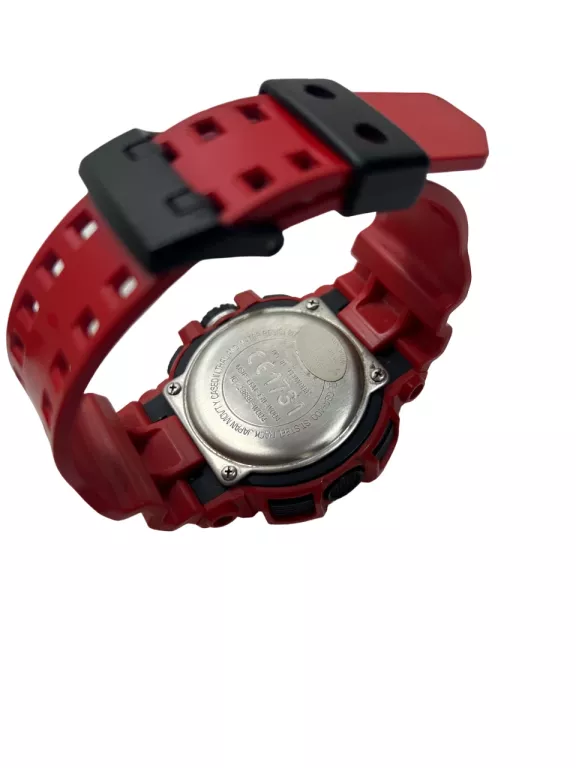 ZEGAREK CASIO G- SHOCK GBA- 400 CZERWONY