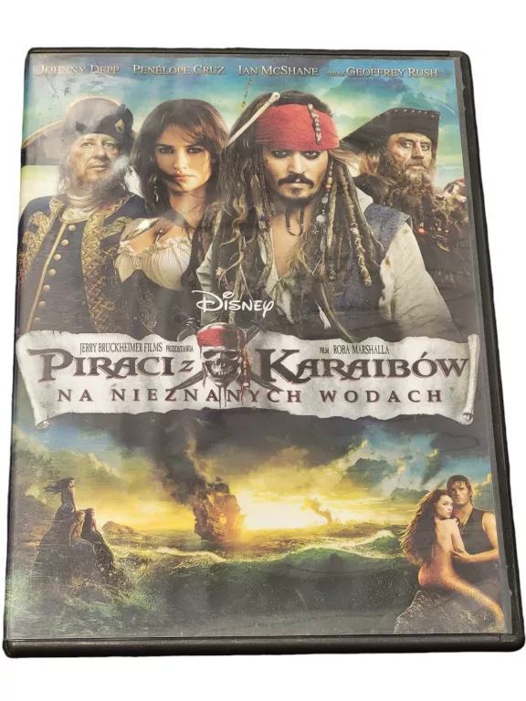 PIRACI Z KARAIBÓW: NA NIEZNANYCH WODACH. (J. DEPP)