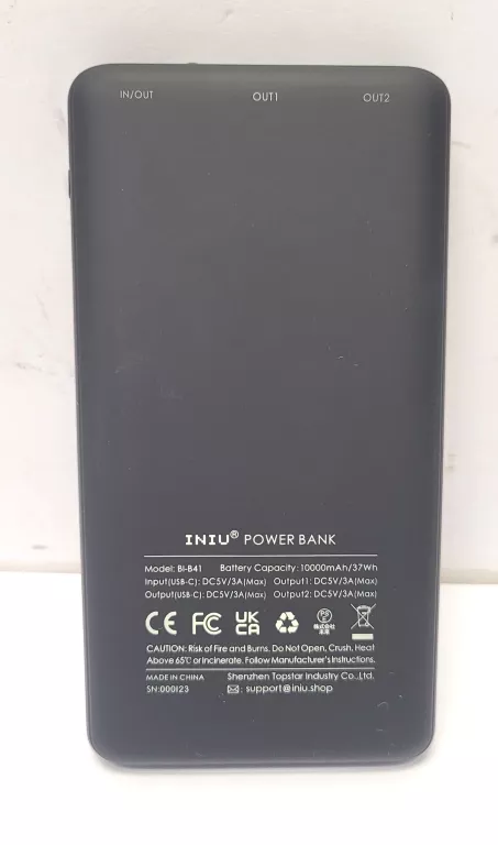 POWERBANK 10 000 MAH BI-B41 KOMPLET