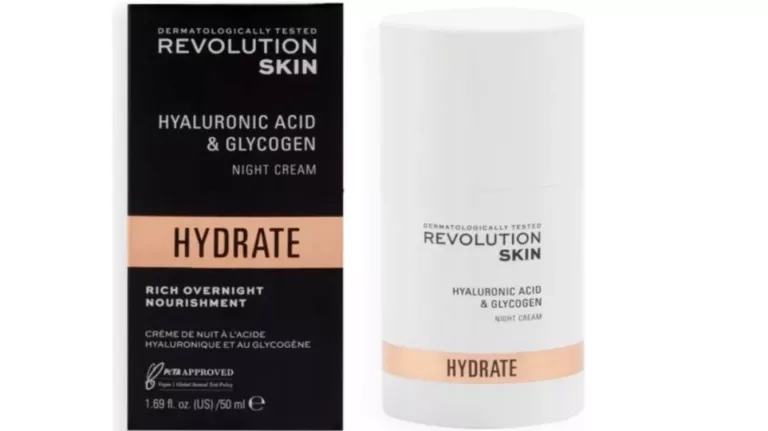 KREM NAWILŻAJĄCY DO TWARZY REVOLUTION NA NOC 50ML HYALURONIC ACID &GLYCOGE