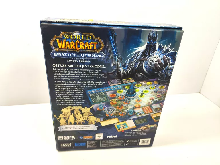 GRA PLANSZOWA WORLD OF WARCRAFT WRATH OF THE LICH KING