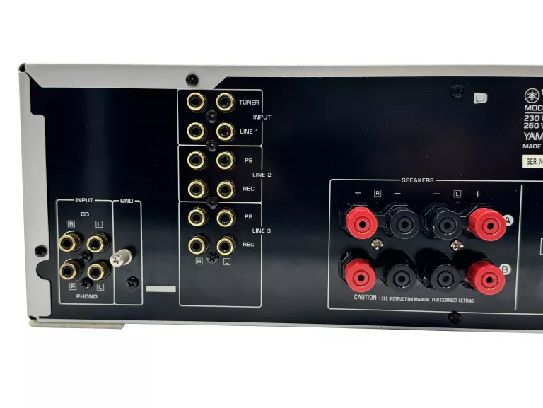 WZMACNIACZ STEREO YAMAHA A-S700 320W + PILOT + OKABLOWANIE