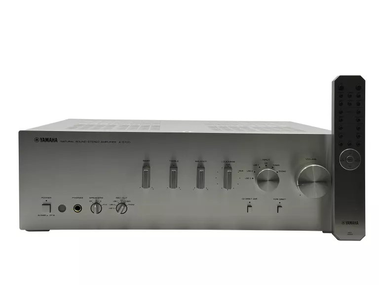 WZMACNIACZ STEREO YAMAHA A-S700 320W + PILOT + OKABLOWANIE