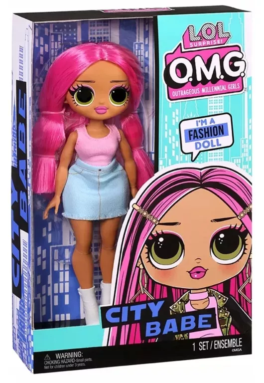 L.O.L. SURPRISE! O.M.G. CITY BABE 987680 LALKA LOL FASHION DOLL