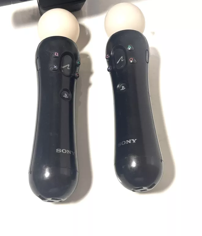 PS4 VR KAMERA+2 KONTROLERY MOVE +2GRY