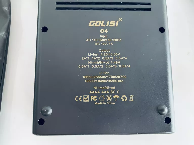 ŁADOWARKA GOLISI SMART I4 E10C1+ AKUMULATORY SAMSUNG INR18650-30