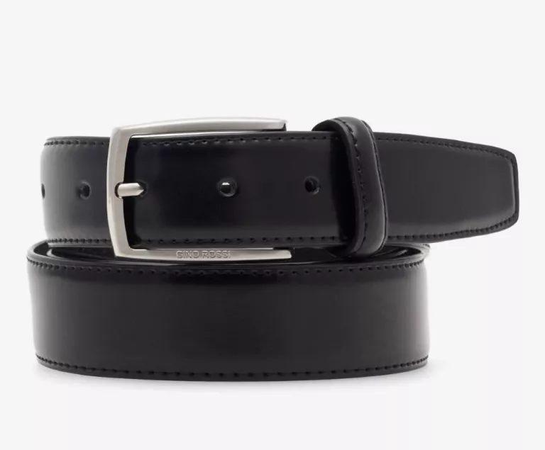PASEK GINO ROSSI 3M2-002-AW23 CZARNY 1M