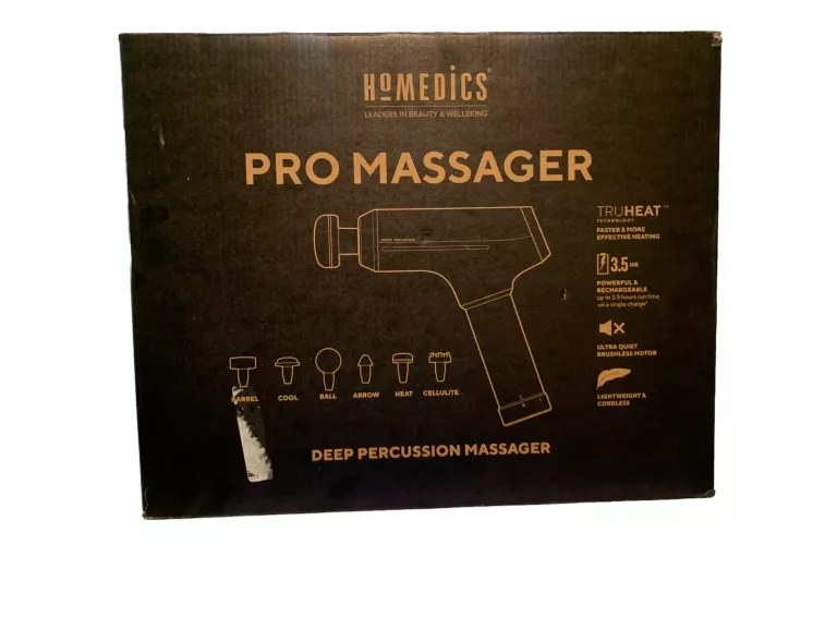 PISTOLET DO MASAŻU CIAŁA PRO TRUHEAT PGM-1000 HOMEDICS