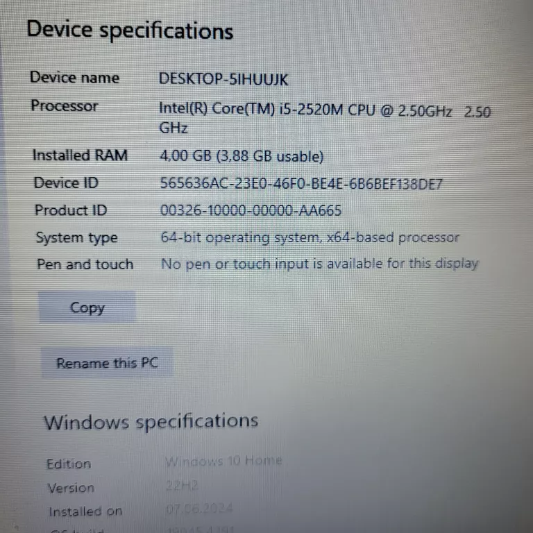 LAPTOP DELL E6420 14,1" I5 2520M 4/120GB SSD
