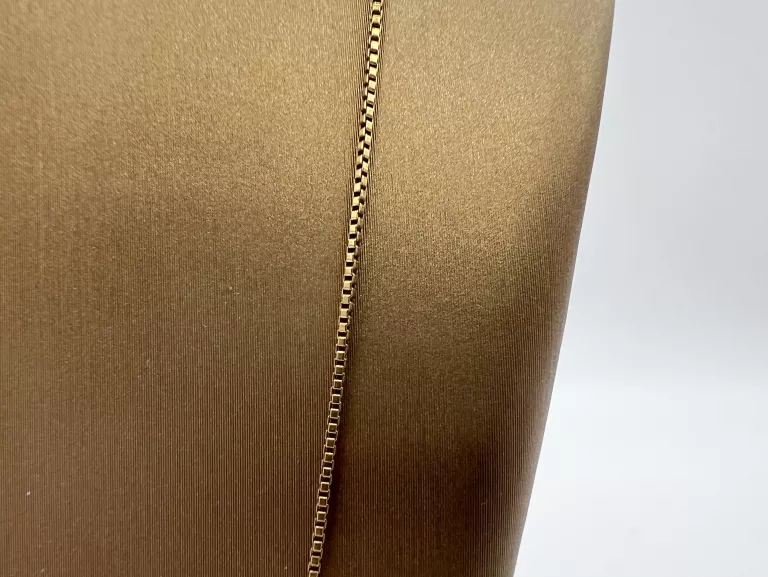 ZŁOTY ŁAŃCUSZEK KOSTKA 750/2,98G/55CM