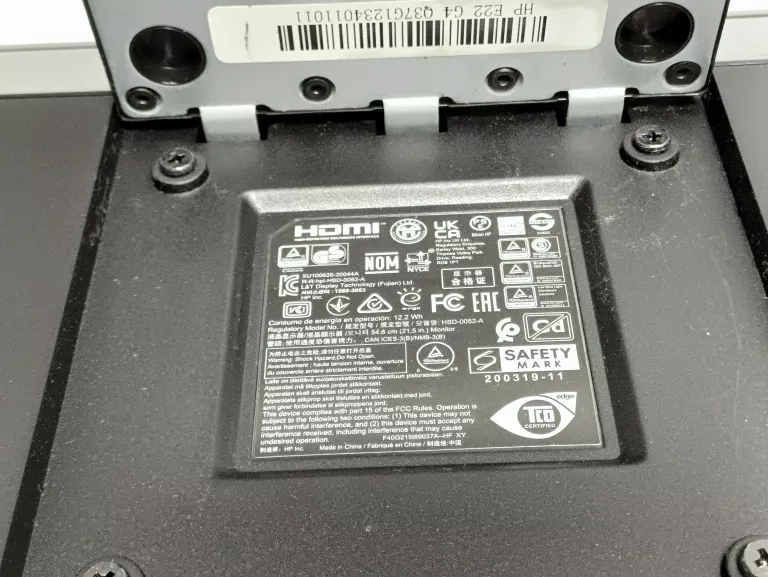 MONITOR HP E22 G4 21.5''