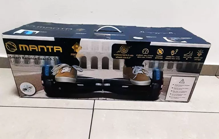 DESKOROLKA ELEKTRYCZNA MANTA SMART BALANCE BOARD 6.5 MSB9007 DIABLO