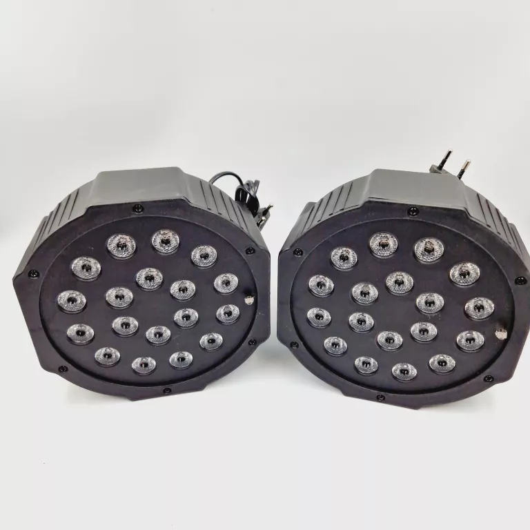 ZESTAW LAMP LED MINI FLAT PAR LIGHT