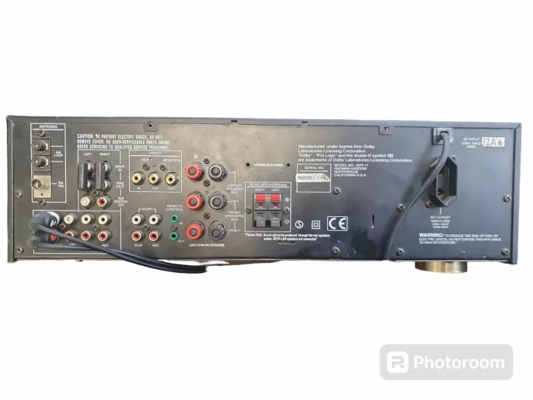 AMPLITUNER HARMAN KARDON AVR 11 Z GŁOŚNIKAMI TONSIL