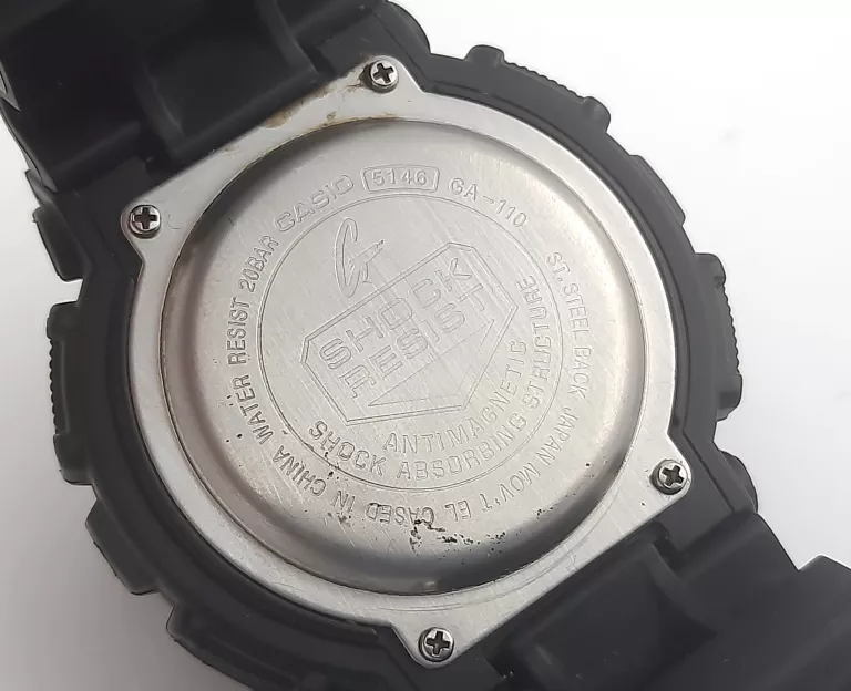 ZEGAREK CASIO G-SHOCK GA-110 CZARNY