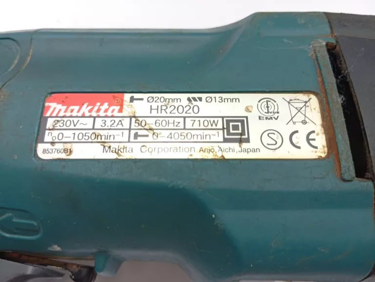 MŁOTOWIERTARKA MAKITA HR2020
