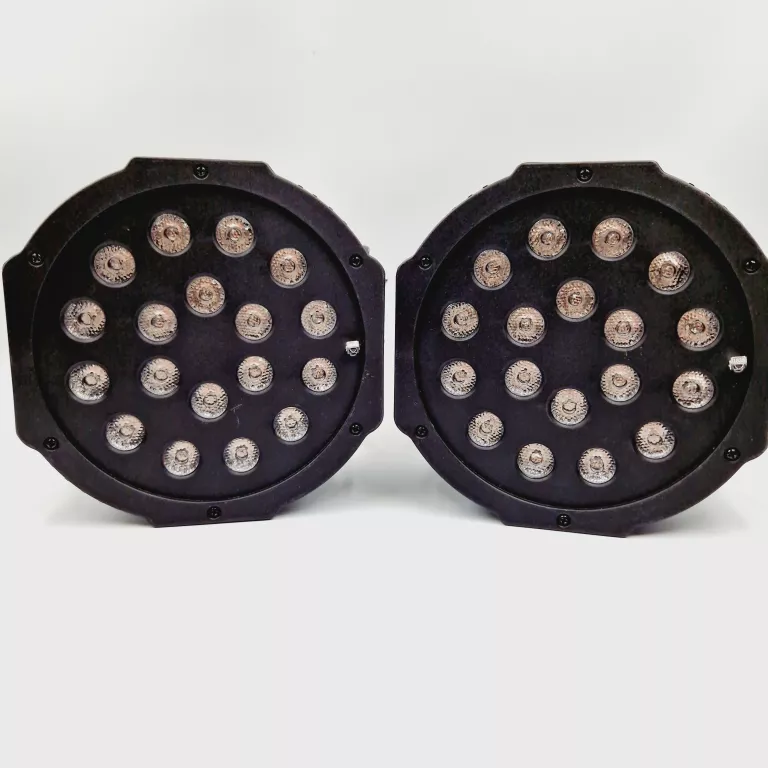 ZESTAW LAMP LED MINI FLAT PAR LIGHT