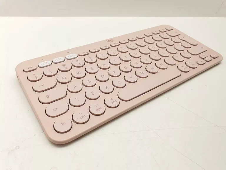 KLAWIATURA BEZPRZEWODOWA LOGITECH PEBBLE KEYS 2 K380S RÓŻOWA