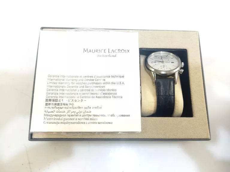 ZEGAREK MAURICE LACROIX LES CLASSIQUES CHRONOGRAPHE LC6058-SS001