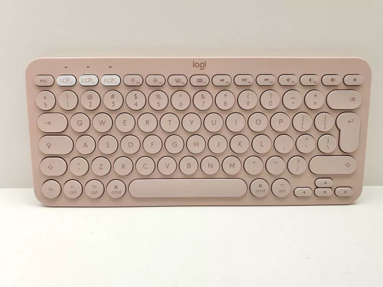 KLAWIATURA BEZPRZEWODOWA LOGITECH PEBBLE KEYS 2 K380S RÓŻOWA