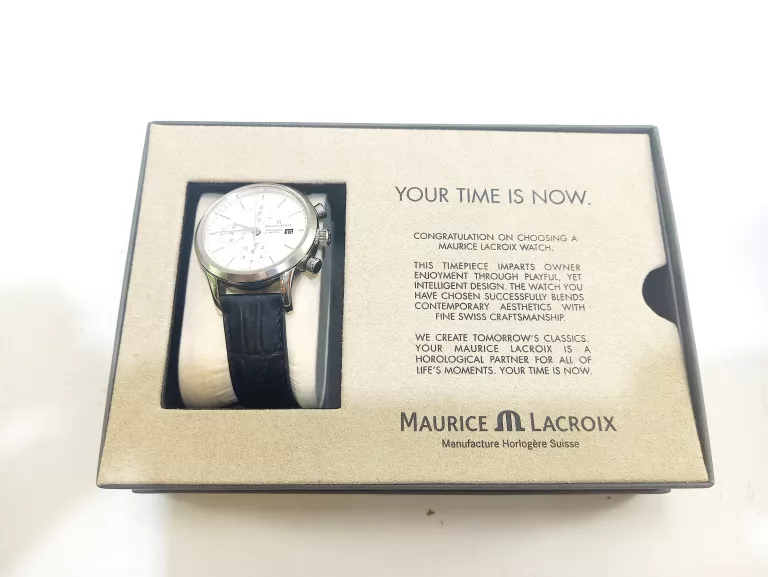 ZEGAREK MAURICE LACROIX LES CLASSIQUES CHRONOGRAPHE LC6058-SS001