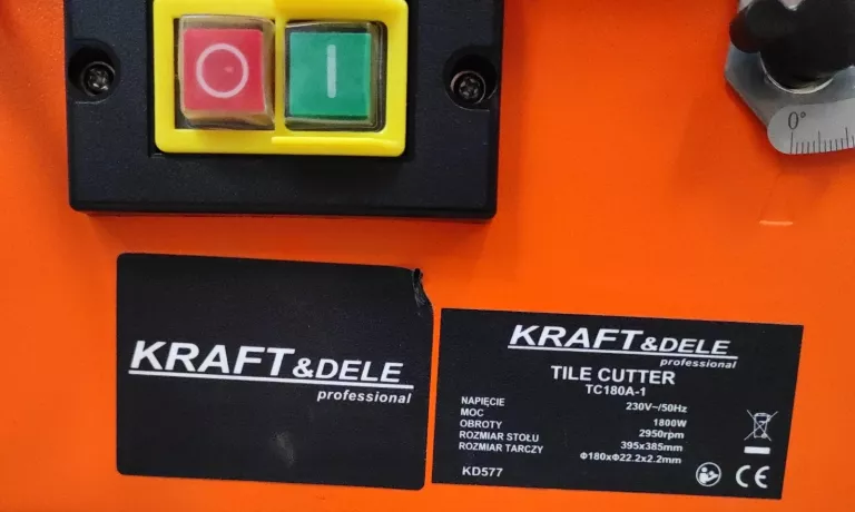 PRZECINARKA STOLIKOWA KRAFT&DELE TC180A-1 1800W