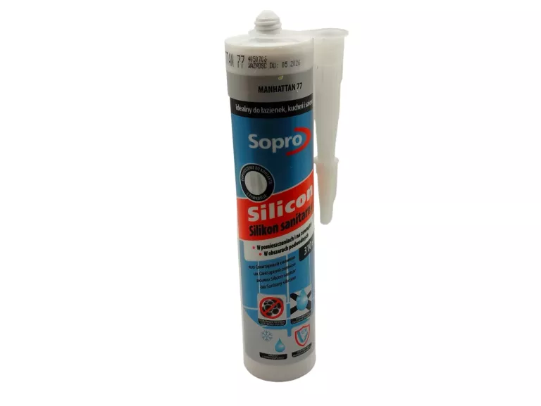 SILIKON SOPRO SZARY 310 ML MANHATTAN 77