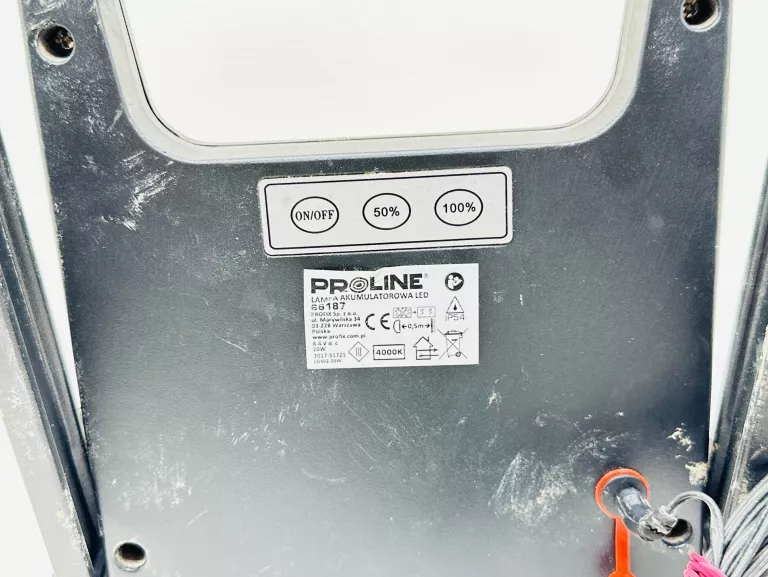 LAMPA LED PROLINE 66187 + ZASILACZ OPIS!!!!