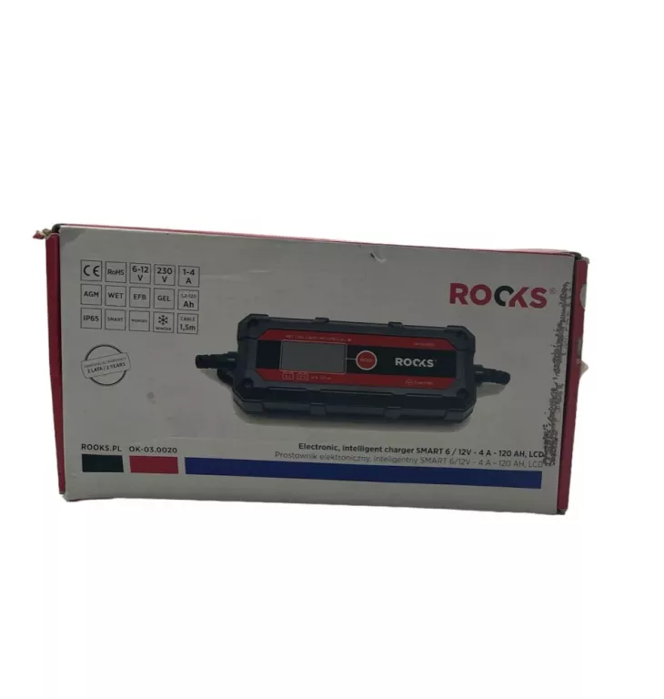 ROOKS ROOKS PROSTOWNIK 6/12V 4A 120AH OK-03.0020