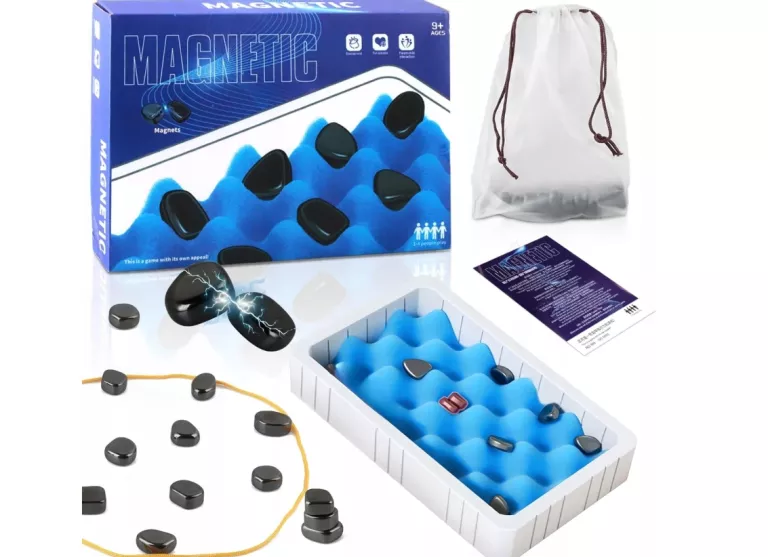 KAMIENIE MAGNETYCZNE GRA RODZINNA STRATEGICZNA W SZACHY MAGNETIC MAGNESY