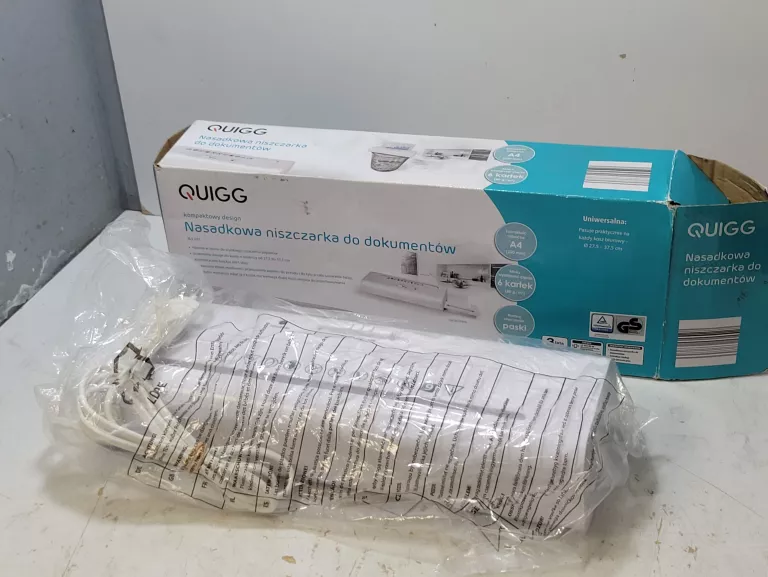 NASADKOWA NISCZARKA DO DOKUMENTÓW QUIGG