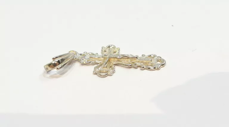 SREBRNY KRZYŻYK PRAWOSŁAWNY 1,82 G