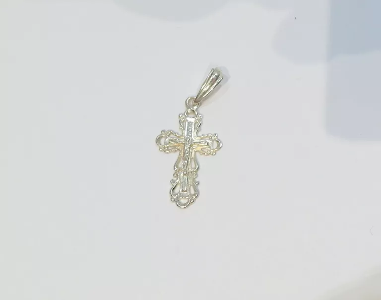 SREBRNY KRZYŻYK PRAWOSŁAWNY 1,82 G