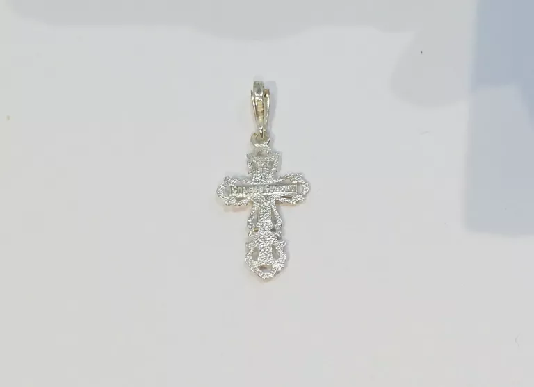 SREBRNY KRZYŻYK PRAWOSŁAWNY 1,82 G